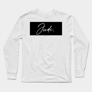 Judi Name, Judi Birthday Long Sleeve T-Shirt